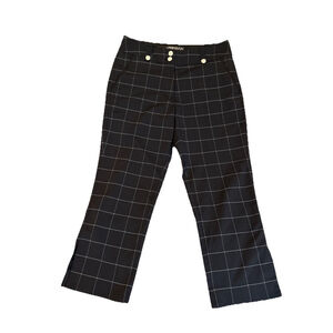 Nike Golf Dri- Fit Women’s Black &white Striped Pants Size 4, Athleisure